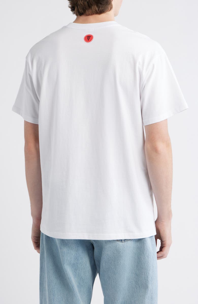 ICECREAM Opera Graphic T-Shirt, Alternate, color, White