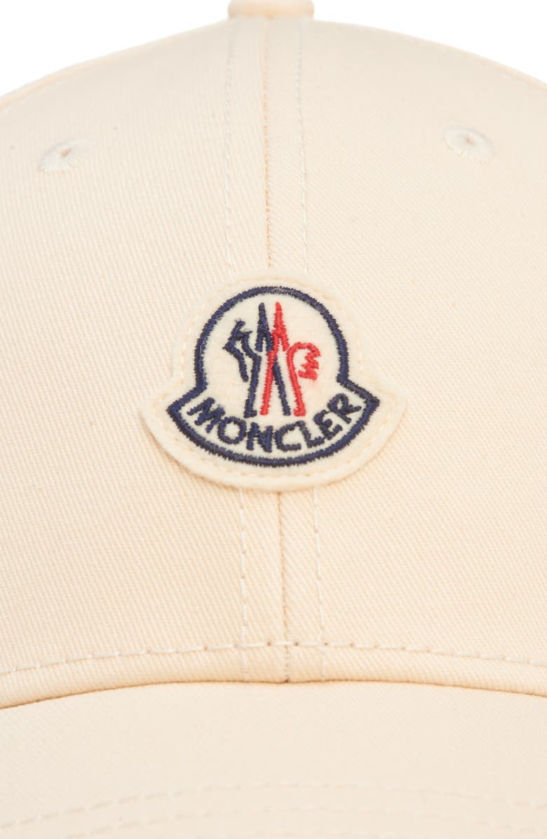 Moncler Archive DNA Cotton Twill Baseball Cap, Alternate, color, Neutral