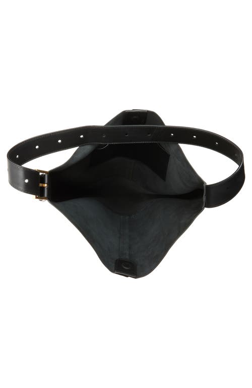 Allsaints Medium Asha Shoulder Bag In Black