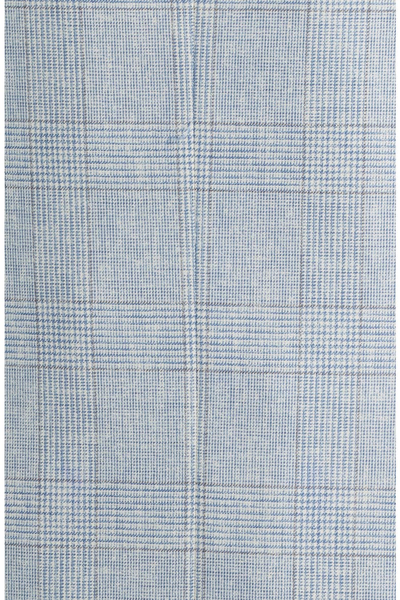 Hartford Classic Fit Light Blue Glen Check Wool Sport Coat, Alternate, color, LIGHT BLUE
