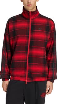 adidas Firebird Plaid Track Jacket
