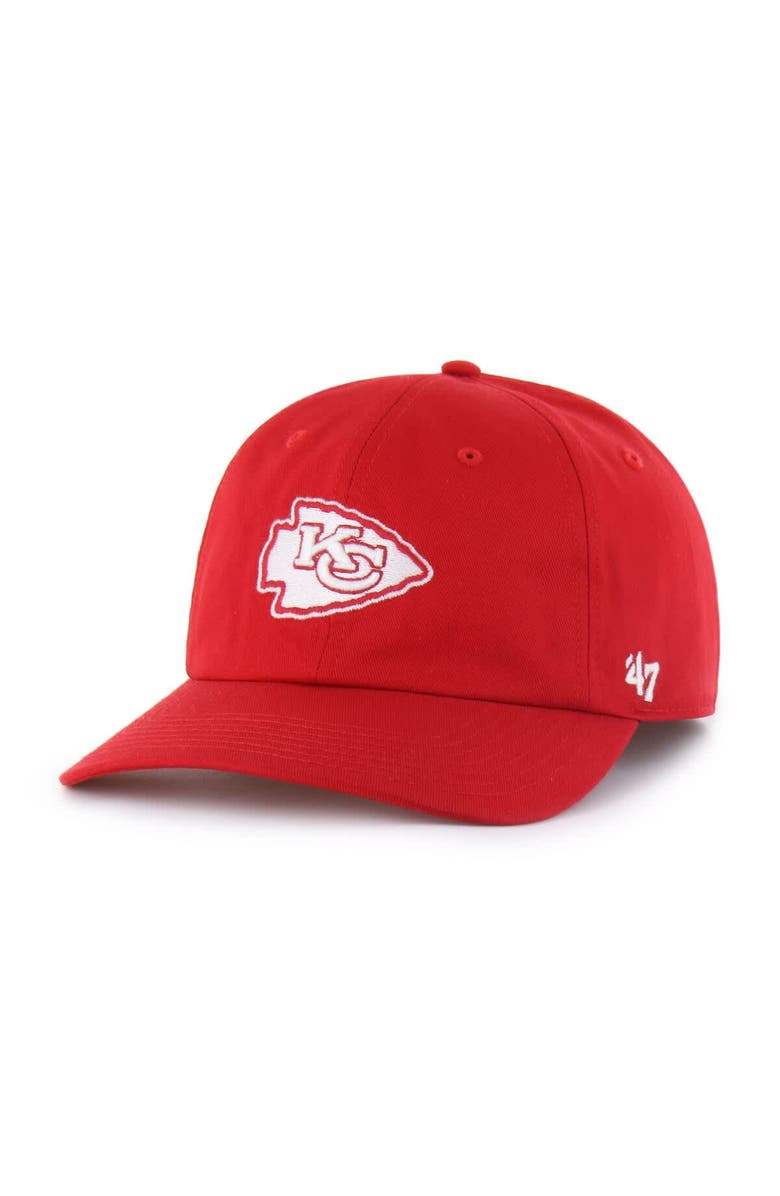 '47 Men's '47  Red Kansas City Chiefs Foundational Franchise Fitted Hat, Main, color, Red