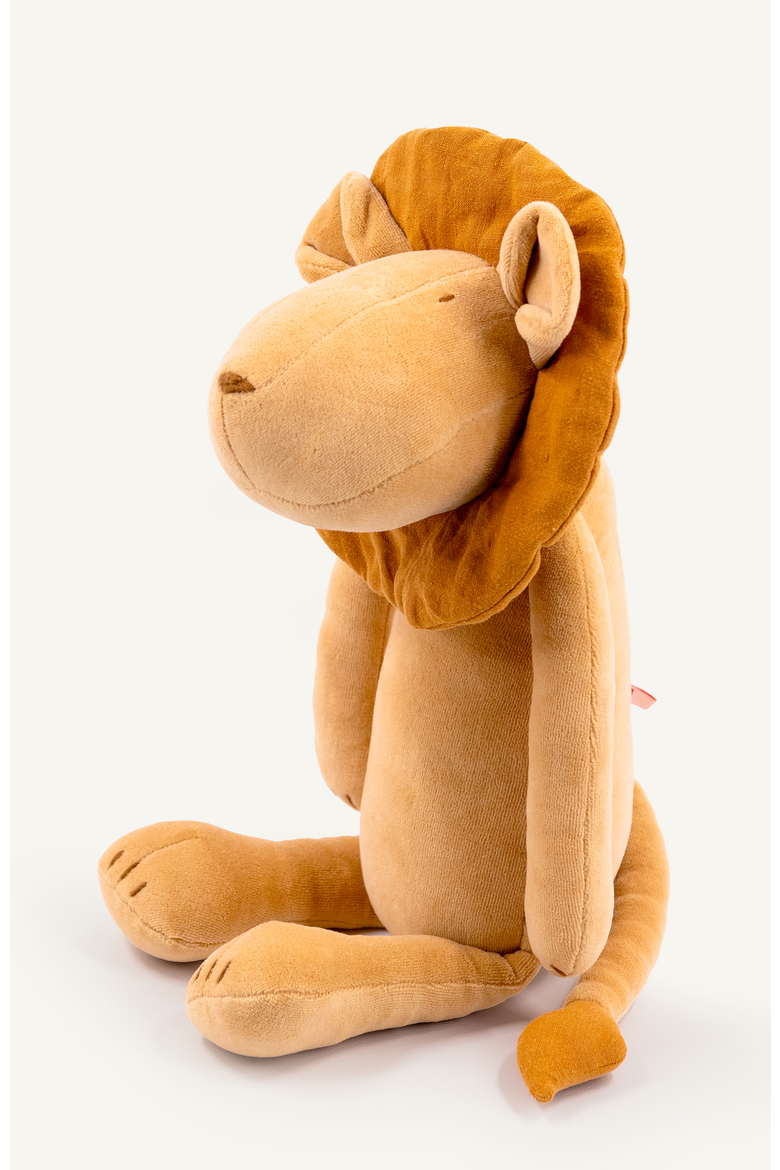 Louis, the lion stuffed animal yellow, Alternate, color, Yellow