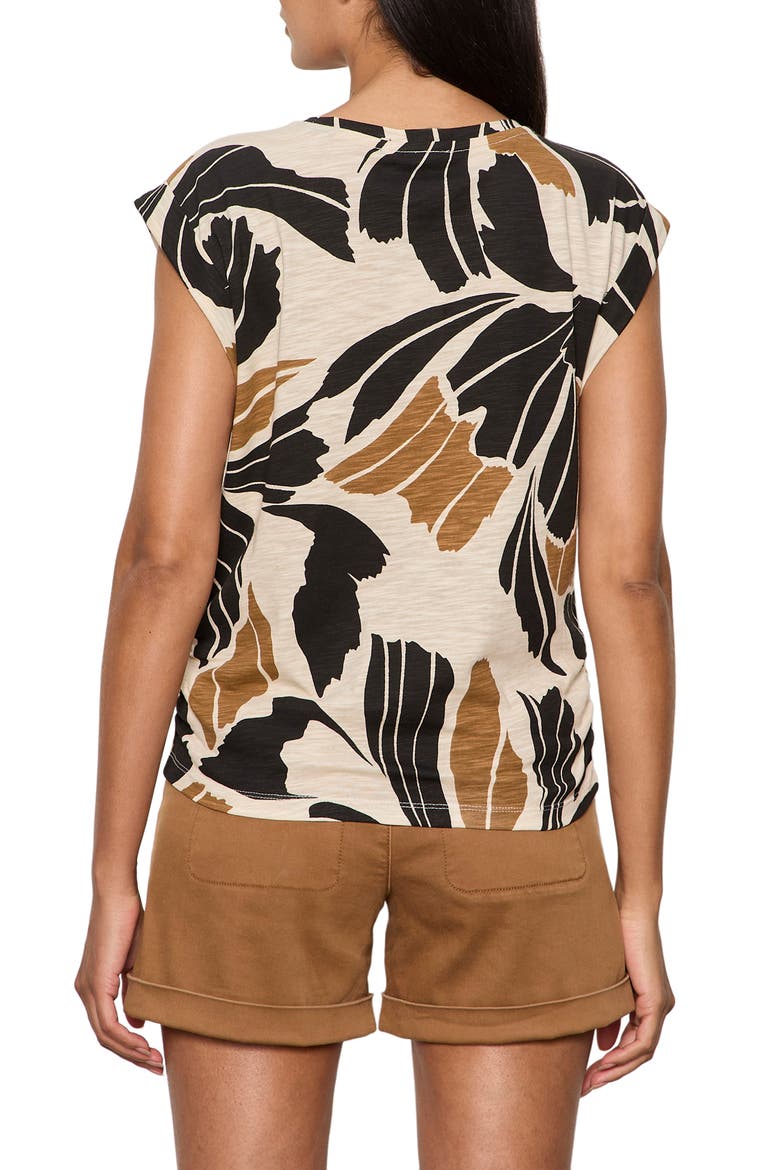 Knotted Muscle T-Shirt, Alternate, color, LOTUS BLACK
