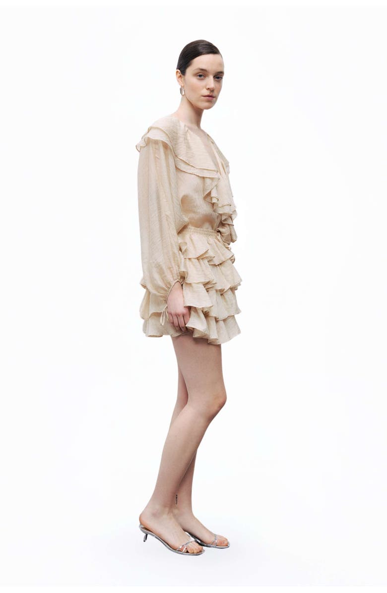 Nocturne Frilled Mini Skirt, Alternate, color, 