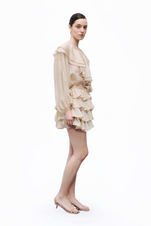 NOCTURNE NOCTURNE FRILLED MINI SKIRT 