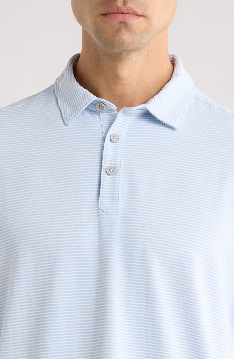 Tommy Bahama Catch The Wave Stripe Polo, Alternate, color, Sky Blue