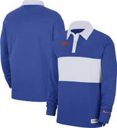 Nike Men's Nike Royal Florida Gators Striped Long Sleeve Polo