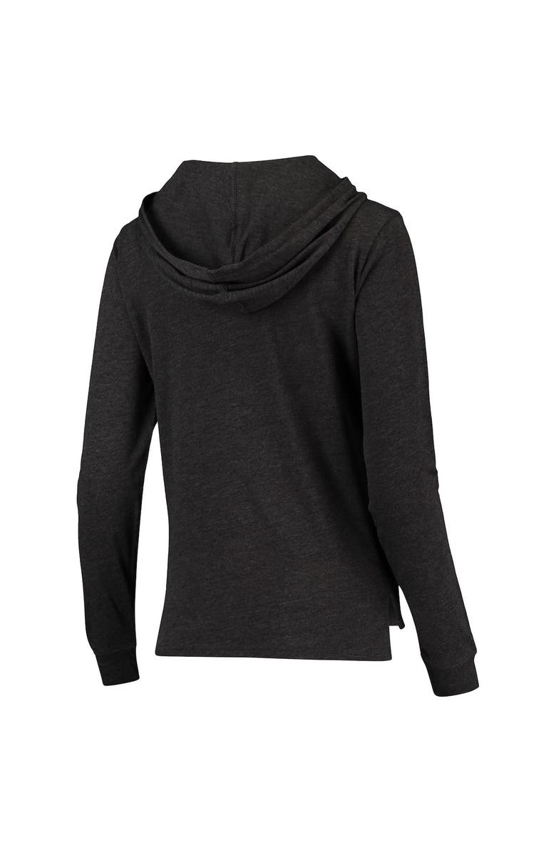 CONCEPTS SPORT Women's Concepts Sport Heathered Black Chicago Bulls Hoodie & Pants Sleep Set, Alternate, color,