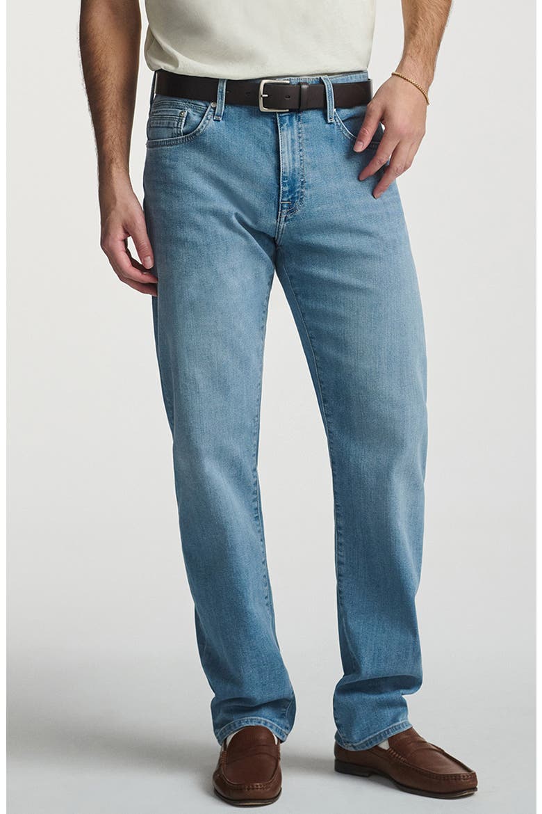 Zach Straight Leg Jeans, Main, color, BLEACHED WILLIAMSBURG