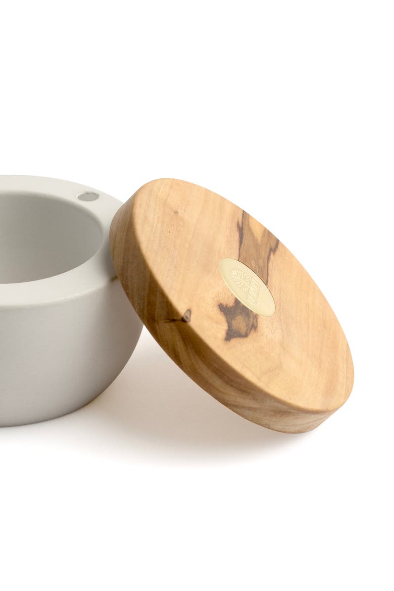 Round Salt Keeper Millenari, Alternate, color, White