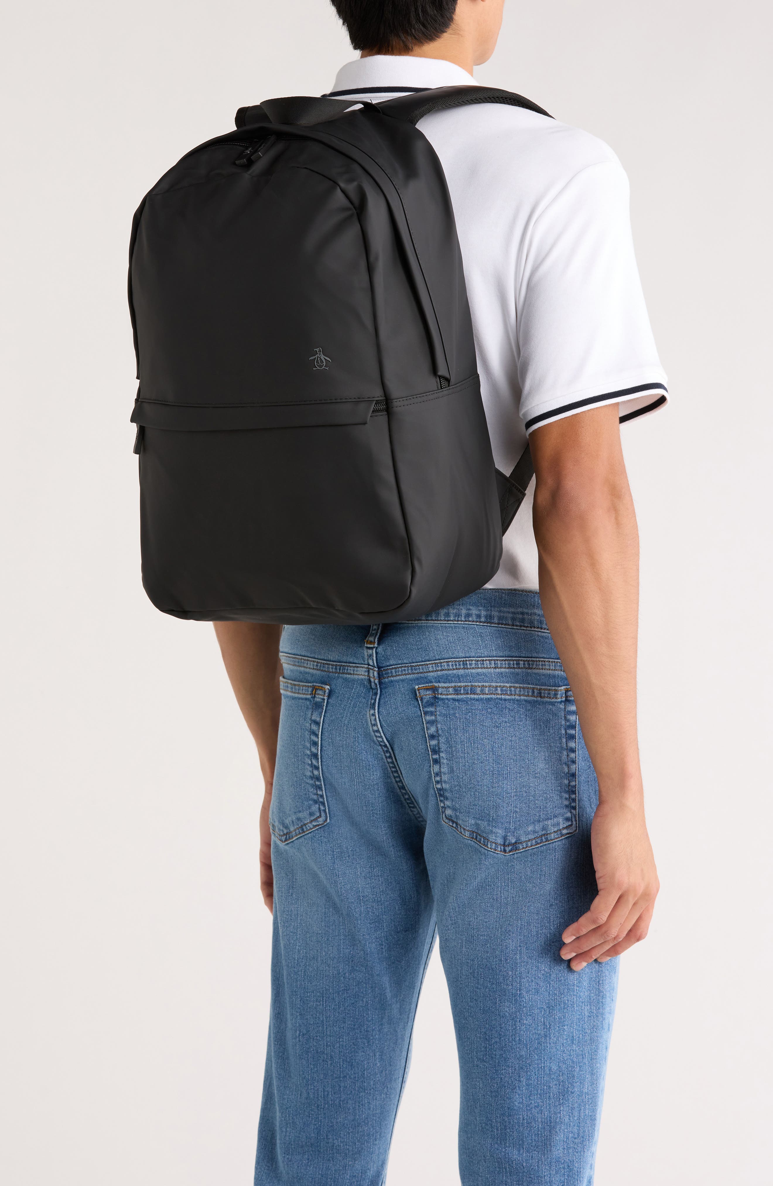 Original Penguin Casual Backpack, Alternate, color, Black