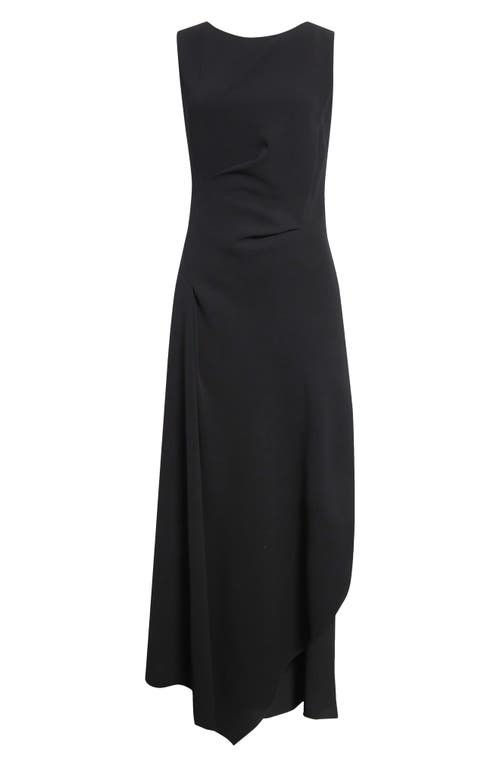 Lafayette 148 New York Asymmetric Finesse Crepe Dress