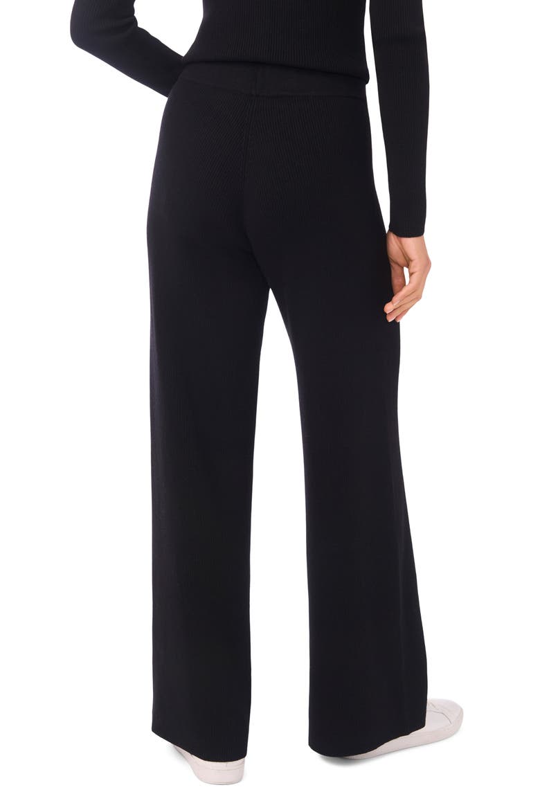 Ribbed Pants, Alternate, color, RICH BLACK