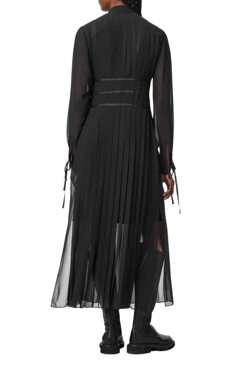Kass Shirtdress, Alternate, color, BLACK