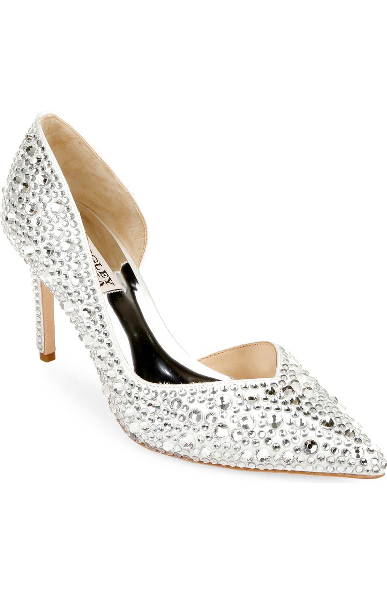 Badgley Mischka Collection Badgely Mischka Daisy III Pointed Toe Pump, Main, color,