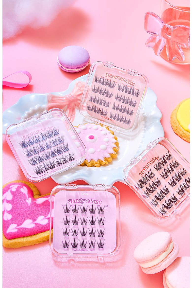 The Daring Delights Bundle of Fluffy Bakery Collection Pre-Glued 24 Hour Wear Lashes, Alternate, color, Black