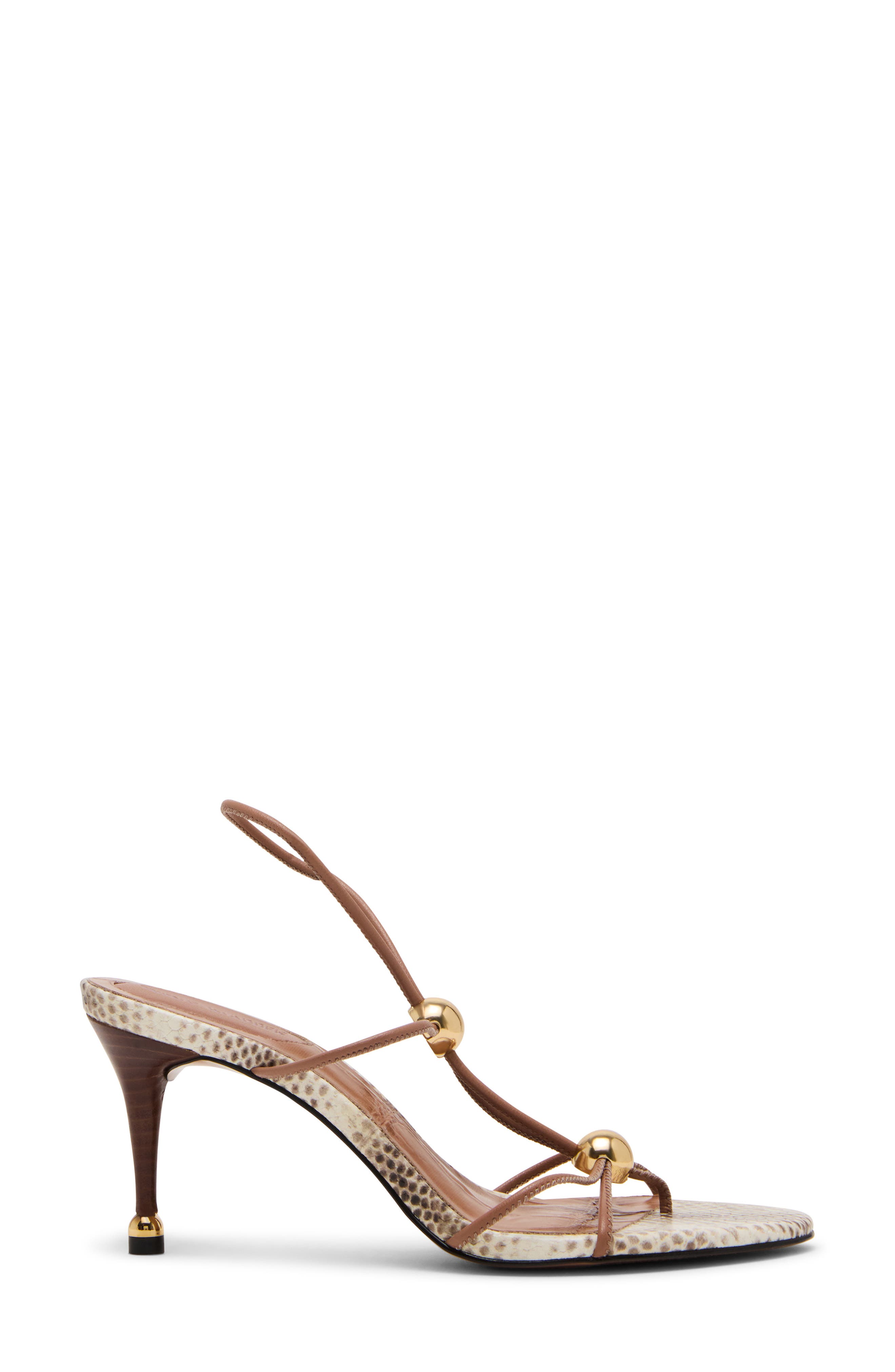 Ramos Strappy Sandal, Alternate, color, NATURAL SNAKE