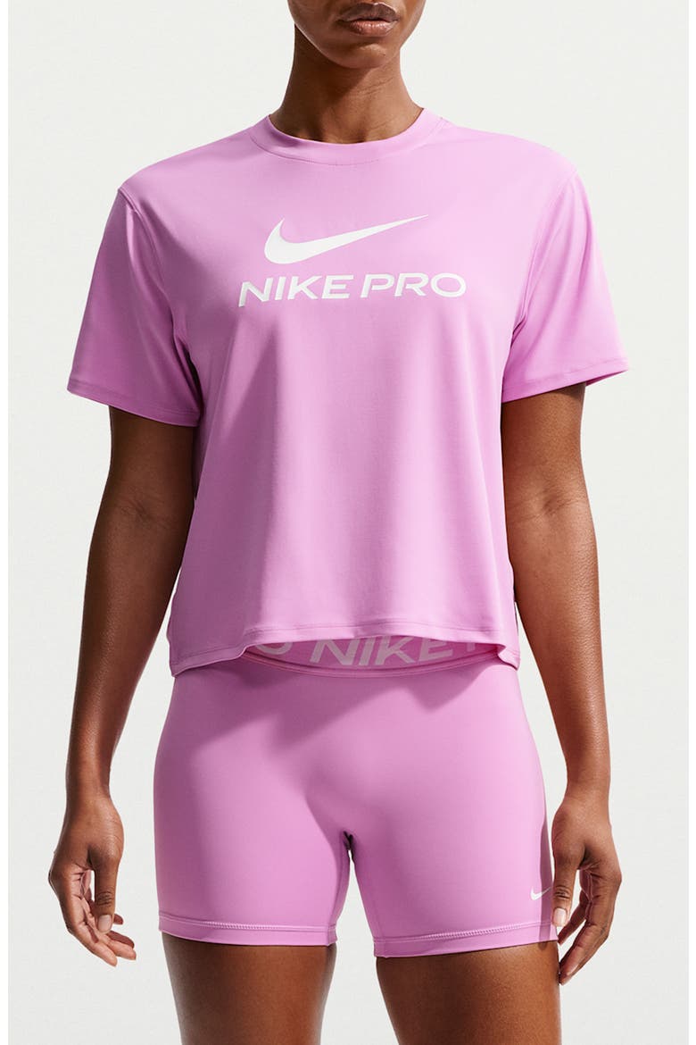 Pro Dri-FIT T-Shirt, Main, color, LIGHT MAGENTA/ WHITE