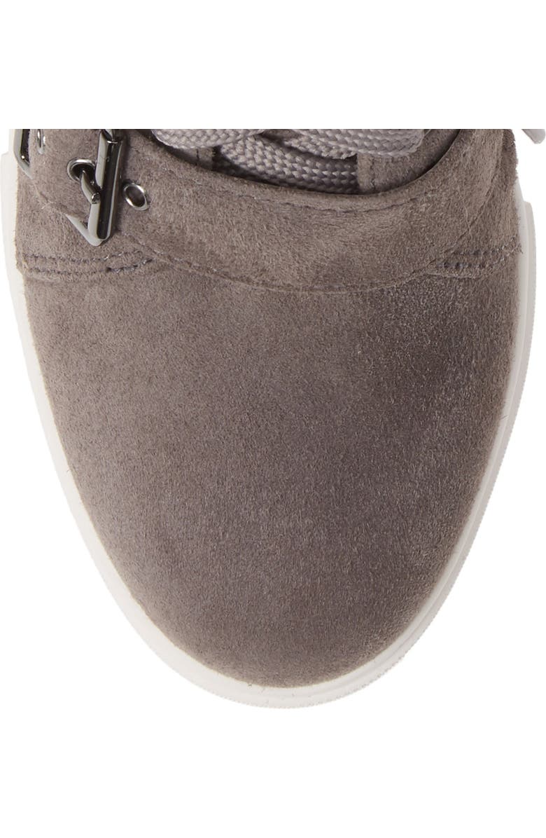 Linea Paolo Fave Cutout Wedge Sneaker, Alternate, color, Stone