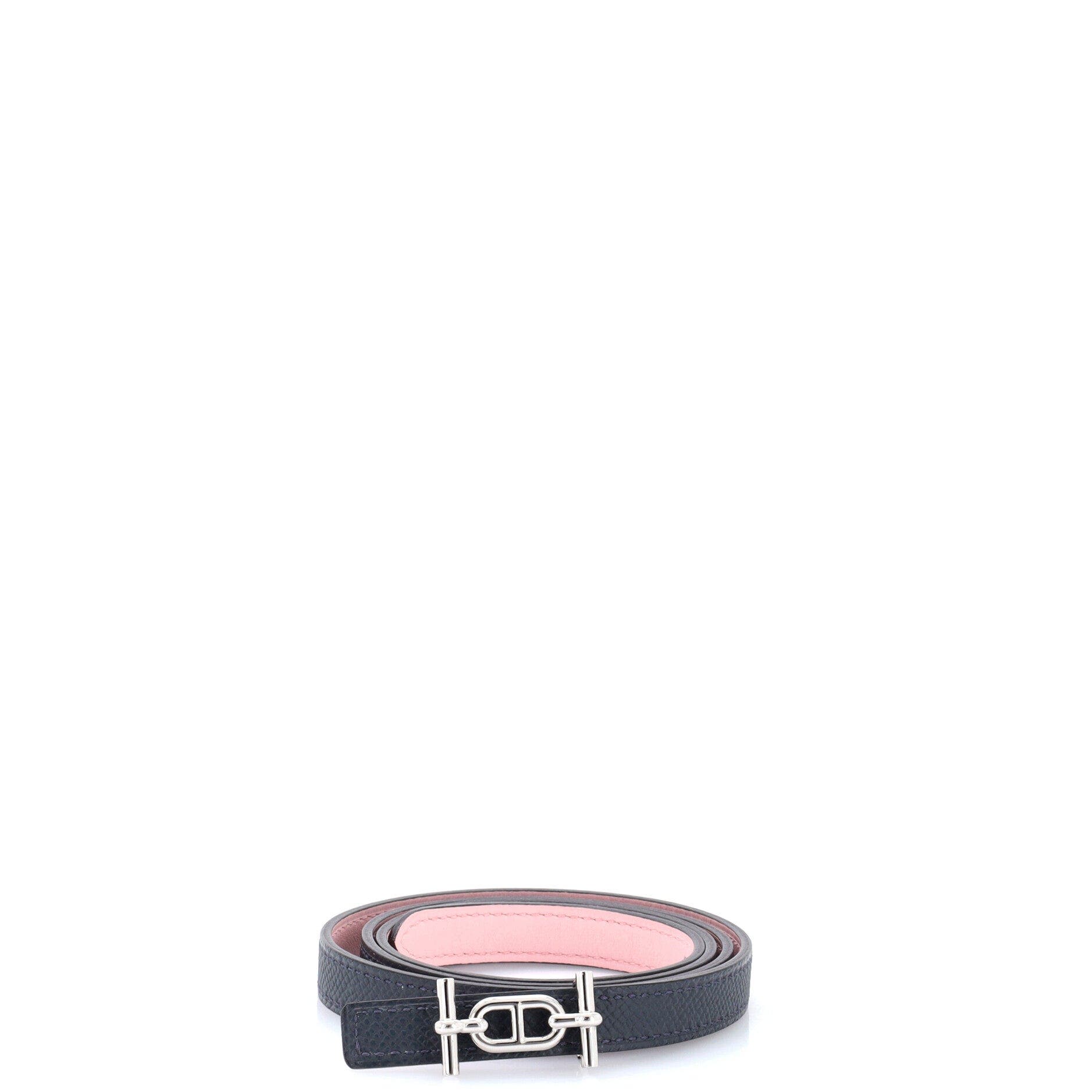 Ancre Reversible Belt Leather Thin, Main, color, Grey