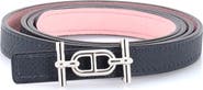Pre-Owned Hermes Ancre Reversible Belt Leather Thin