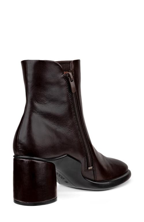 Ecco Sculpted Lx 55 Bootie In Brown