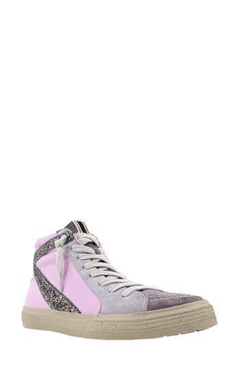 Shushop Rooney High-top Sneaker In Lilac