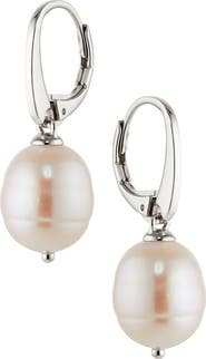 Nadri Freshwater Pearl Drop Earrings