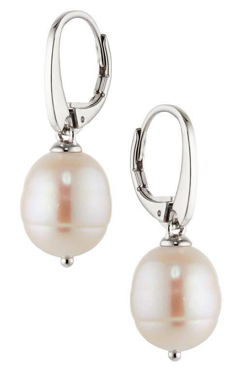 Nadri Cultured Genuine Baroque Freshwater Pearl Drop Earrings