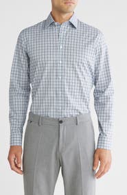 NORDSTROM RACK Trim Fit Non-Iron Dress Shirt