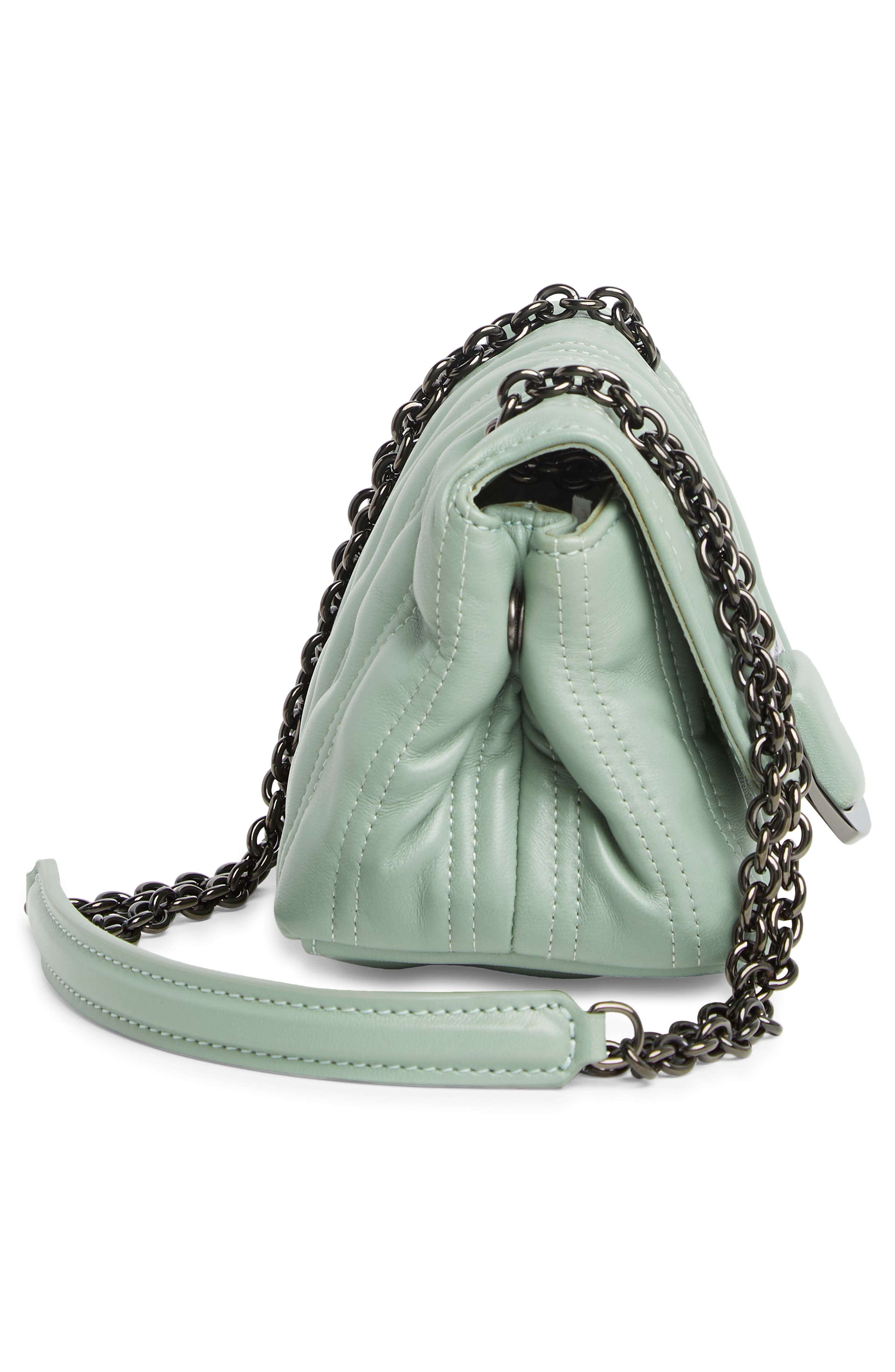 Longchamp Brio Leather XS Shield Crossbody Bag, Alternate, color, 