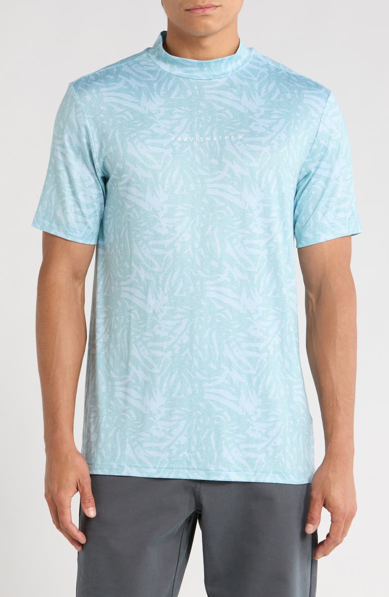 TravisMathew Along the Way Crew T-Shirt, Main, color, Cameo