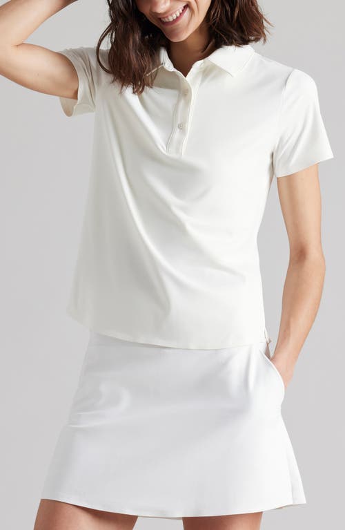 Shop Rhone Course To Court Performance Polo In Snow White