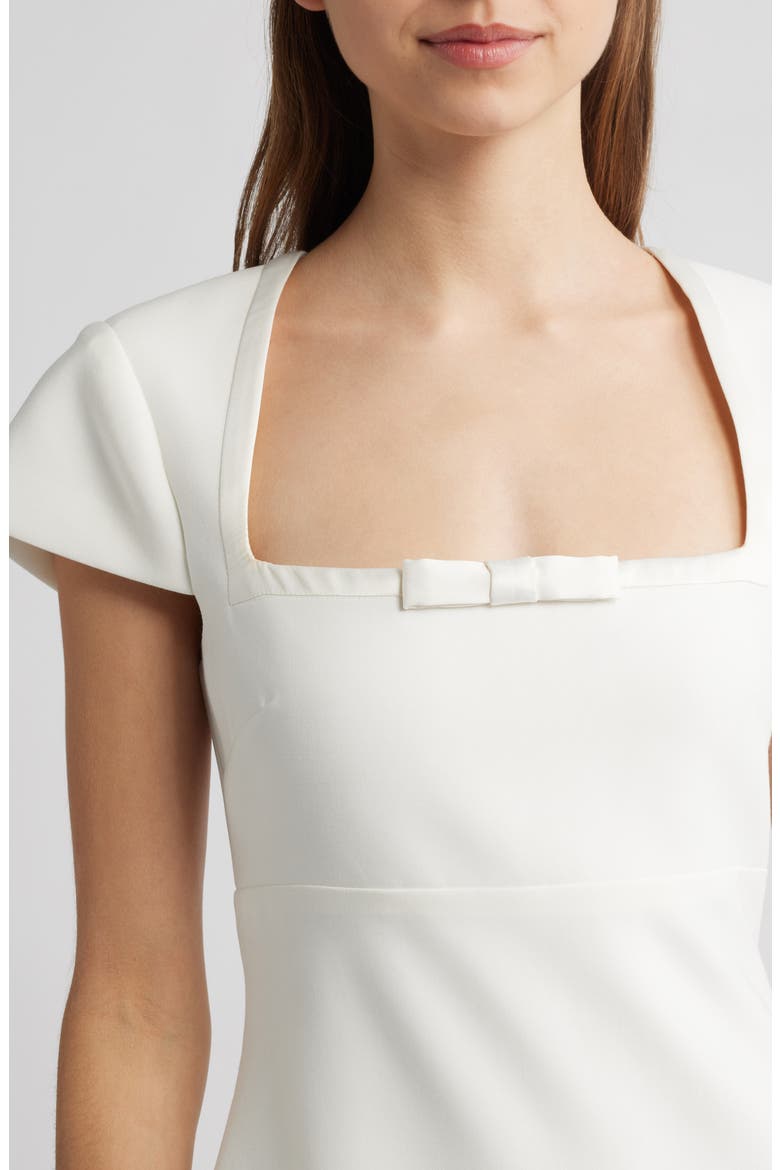 Brodie Cocktail Midi Dress, Alternate, color, WHITE