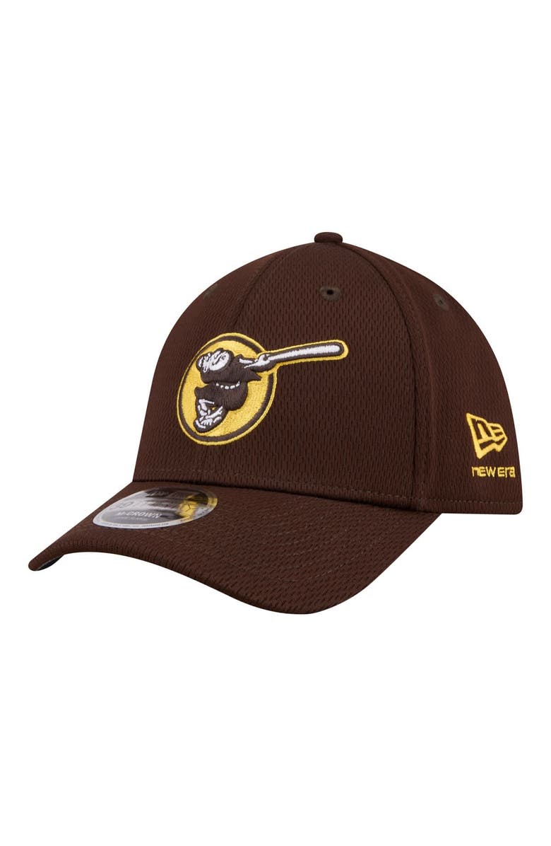 New Era Men's New Era Brown San Diego Padres Dash 39THIRTY Flex Hat, Main, color, Brown