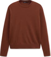 MANGO Crewneck Wool Sweater