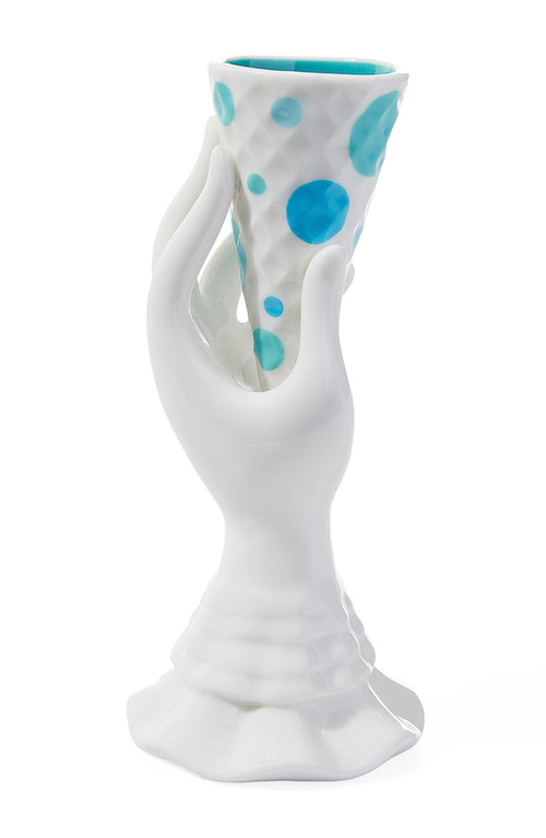 Jonathan Adler L'pop Scream Vase In White