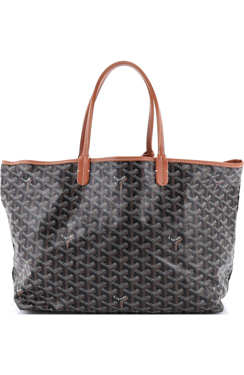 Pre-Owned Goyard Saint Louis Tote Coated Canvas PM, Alternate, color, Black