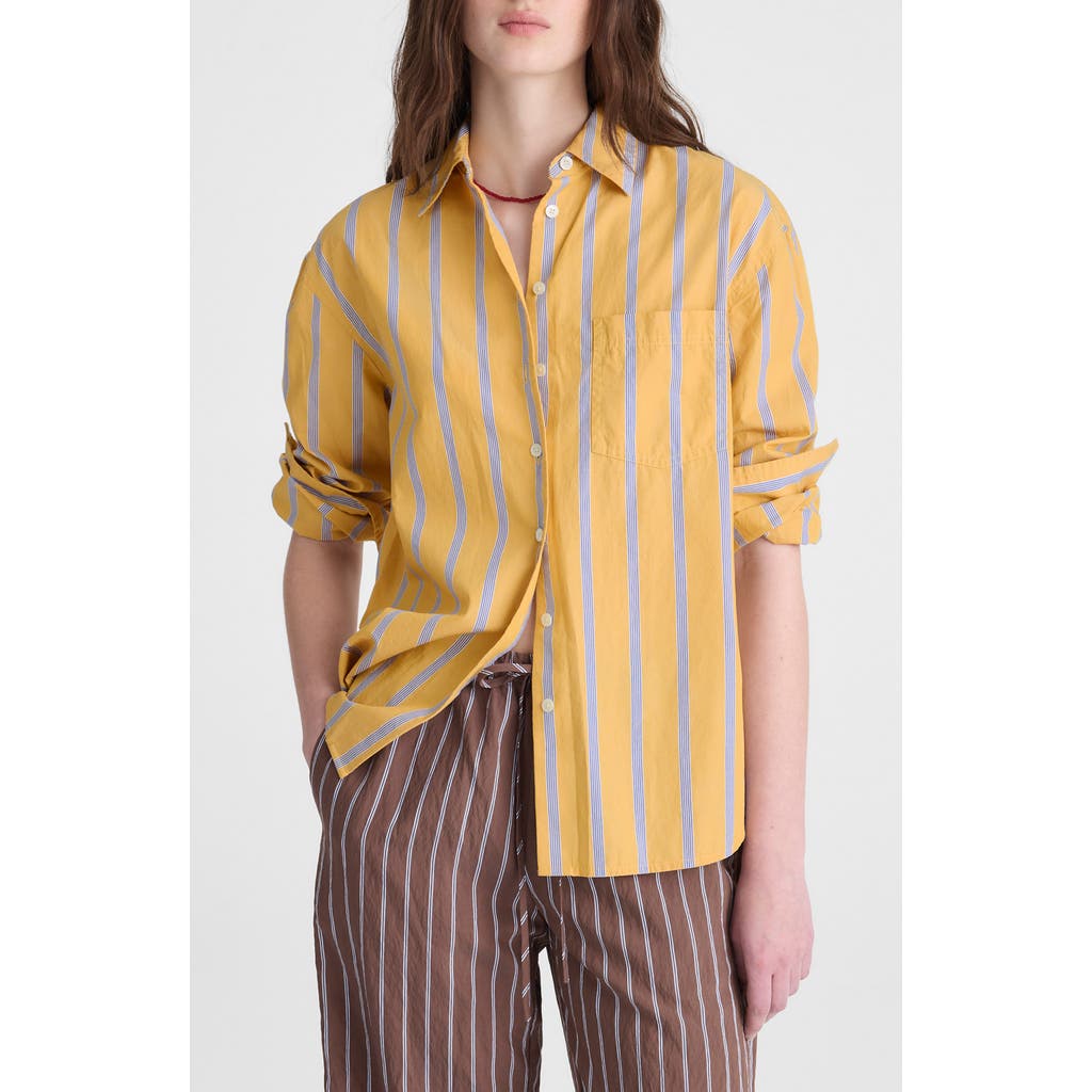 Madewell The Easy Shirt in Chantrelle at Nordstrom, Size Large