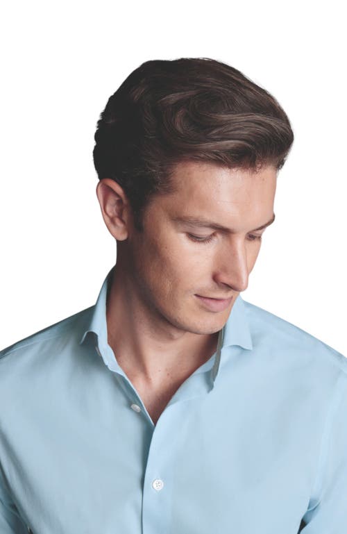 CHARLES TYRWHITT CHARLES TYRWHITT NON-IRON PERFORMANCE TWILL SHIRT 