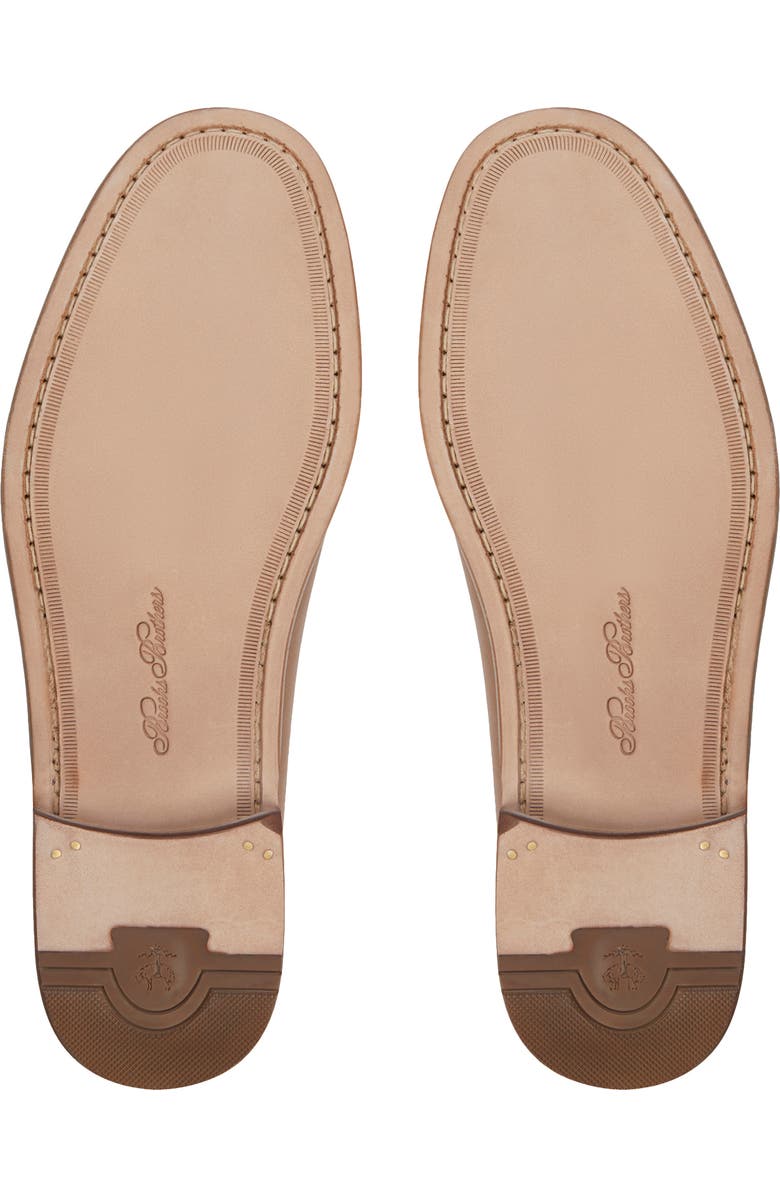 Brooks Brothers Edison Kiltie Loafer, Alternate, color, Chestnut Leather Nubuck