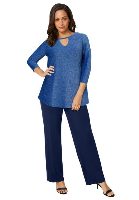 Keyhole Shimmer Tunic