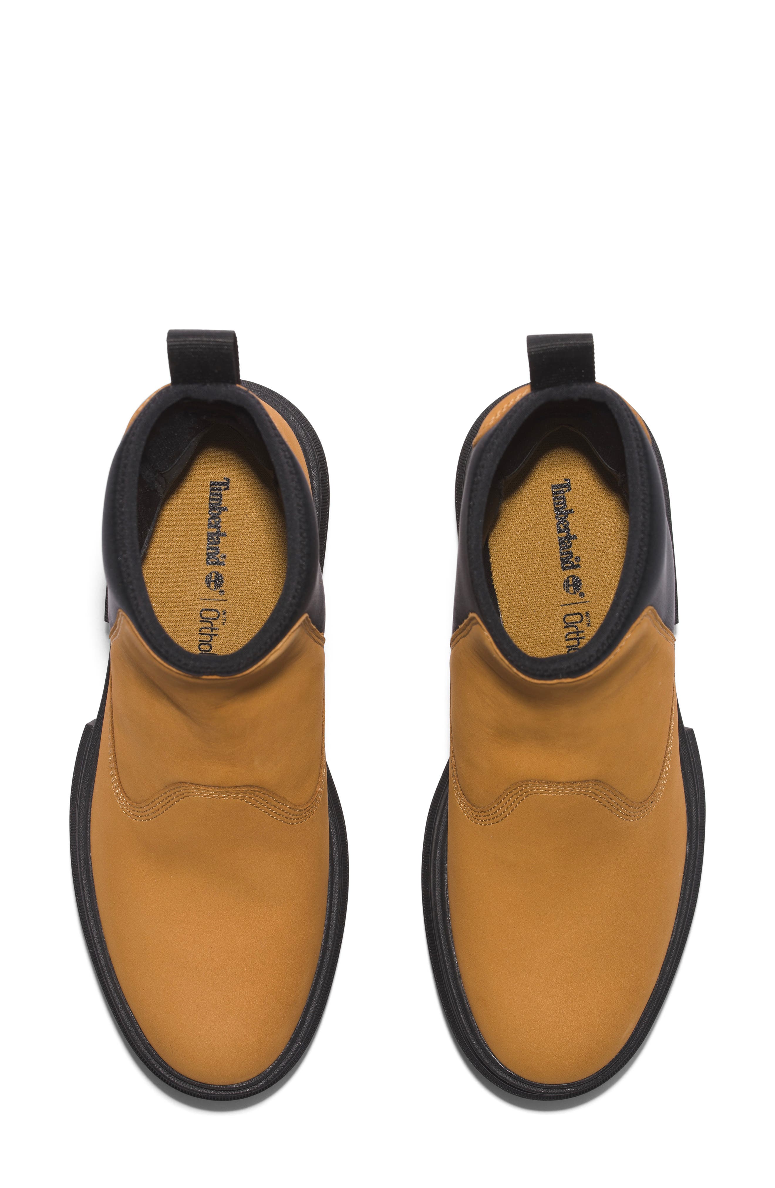 Timberland Everleigh Platform Chelsea Boot, Alternate, color, Wheat Nubuck