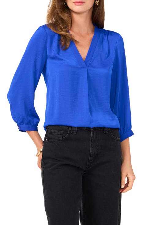 Rumple Satin Top