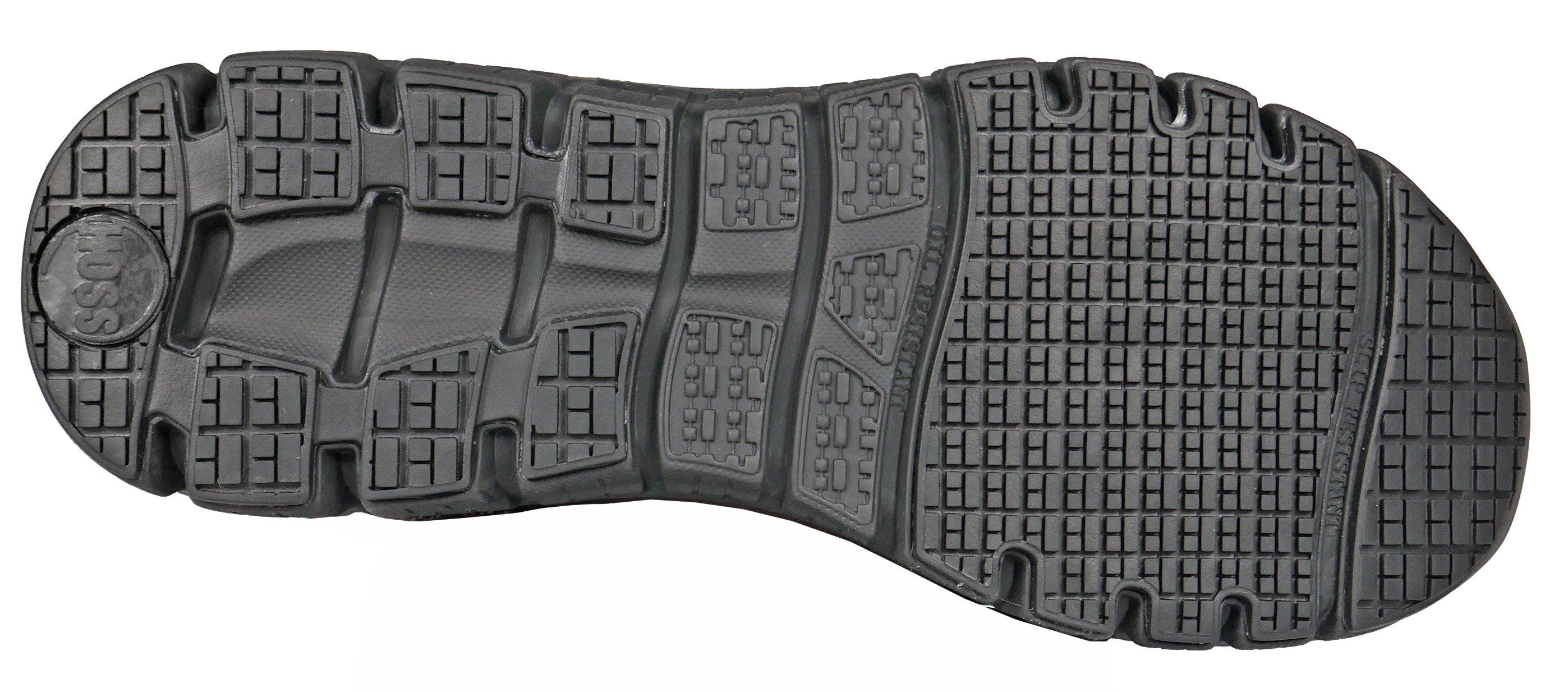 Hoss Boot Company HOSS Stepper Mens Static Dissipative Composite Toe Work Shoe with Met Guard, Alternate, color, Brown Leather