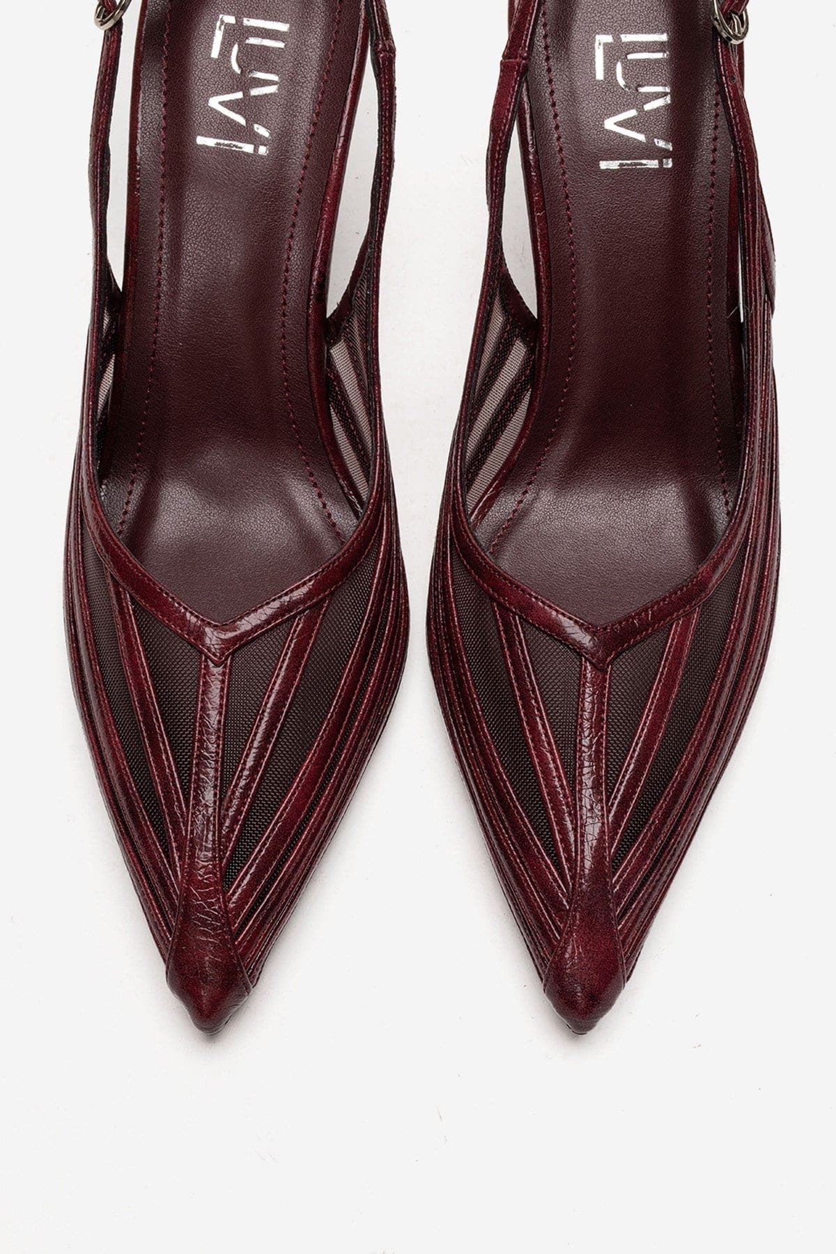 Prologue Shoes Eleana Slingback Mesh Stiletto Pump (Women) | Nordstrom