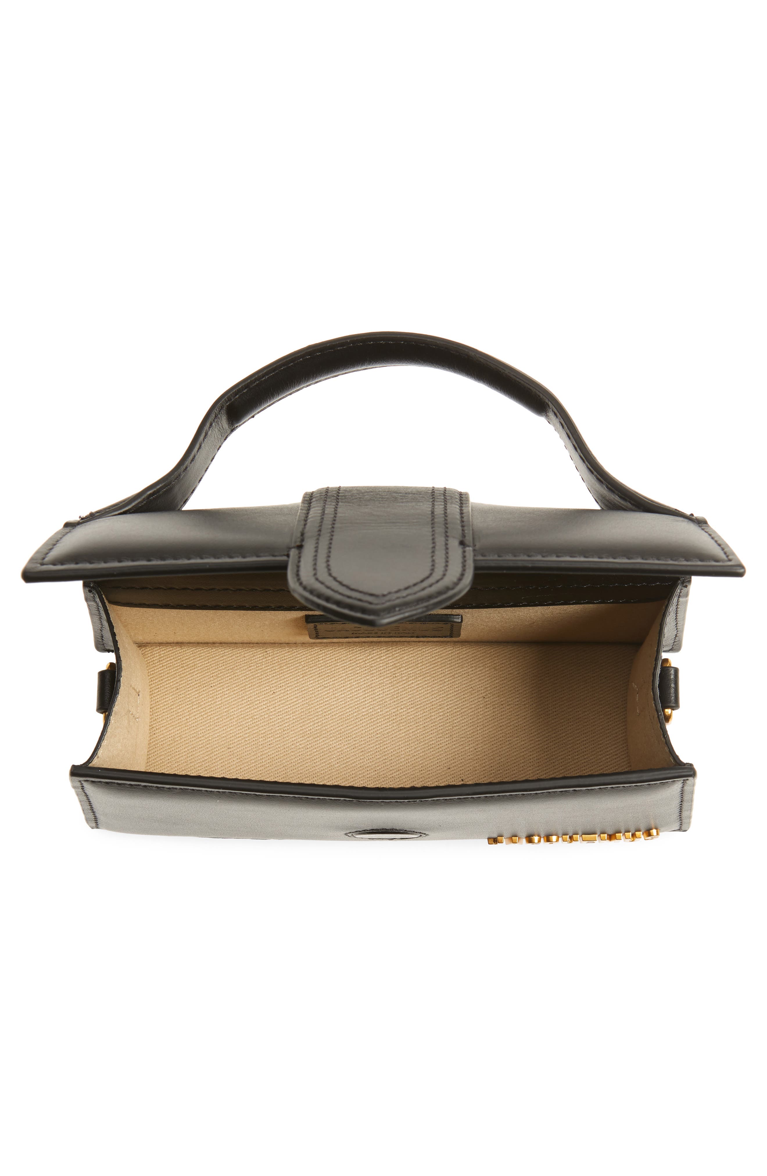 Jacquemus Le Bambino Satchel, Alternate, color, Black