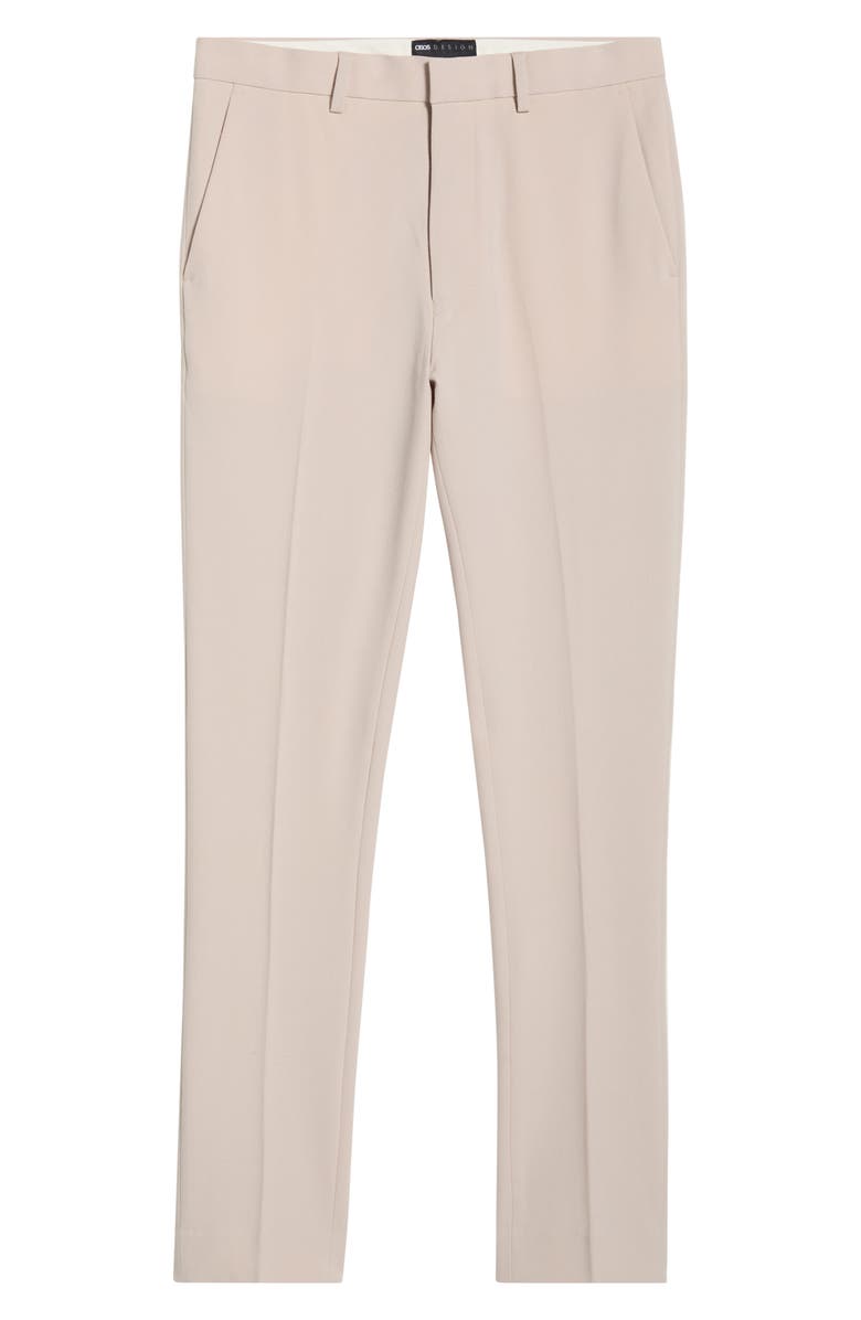 ASOS DESIGN Super Skinny Suit Trousers, Main, color, Stone