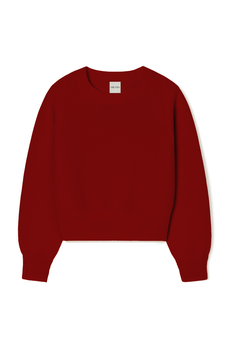 Genevieve Sweater, Main, color, CHERRY